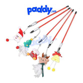 Đồ Chơi Cho Mèo Cần Câu Noel - Paddy Pet Shop